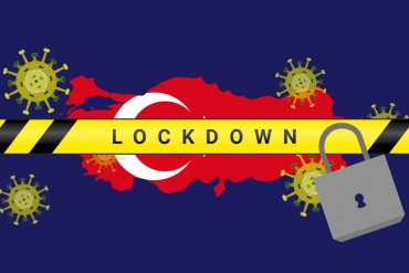 TURKEY ANNOUNCES 3-WEEK LOCKDOWN